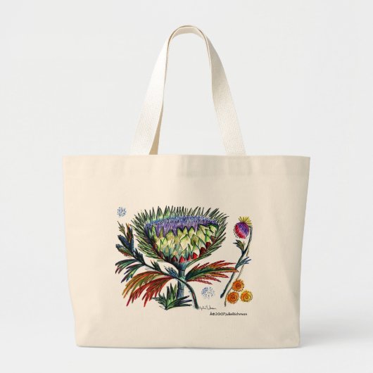 Thistle Bag Grote Tote Bag (Voorkant)