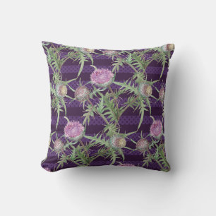 Thistle bloemen kussen