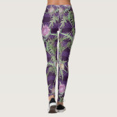 Thistle bloemen leggings (Achterkant)