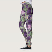 Thistle bloemen leggings (Links)