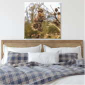 Thistle Canvas Afdruk (Insitu (Slaapkamer))