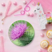 Thistle en Selkirk Grace Paper bord (Feest)