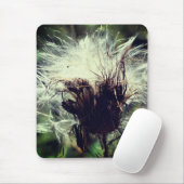 Thistle Fluff Flower Natuur Muismat (Met muis)