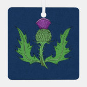 Thistle Metalen Ornament (Achterkant)