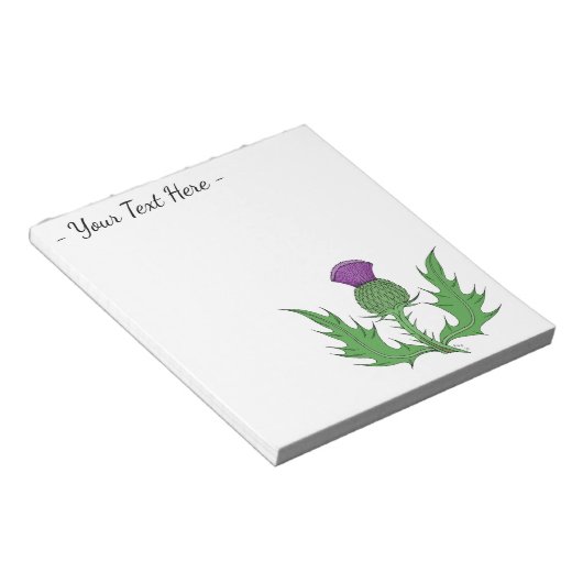 Thistle Notitieblok (Schuin)