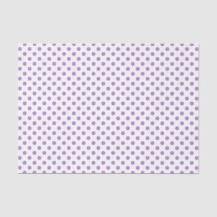 Thistle Paarse poka Dots Circles Tissuepapier