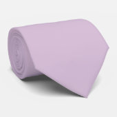Thistle Paarse Solid Pastel Kleurtoon Stropdas (Opgerold)