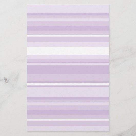 Thistle paarse strepen briefpapier (Voorkant)