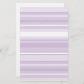 Thistle paarse strepen briefpapier (Voorkant / Achterkant)