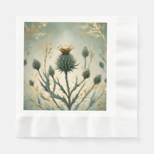 Thistle Print Papieren servet