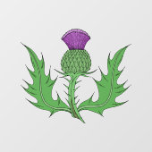 Thistle Raamsticker (Vel)