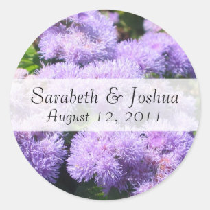 Thistle Save the Date Sticker