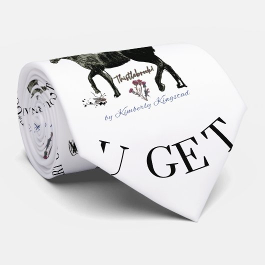 thistlebrook marque cravate super fun charbons et  (Roulé)