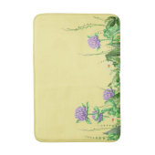 Thistles op geel badmat (Voorkant Verticaal)