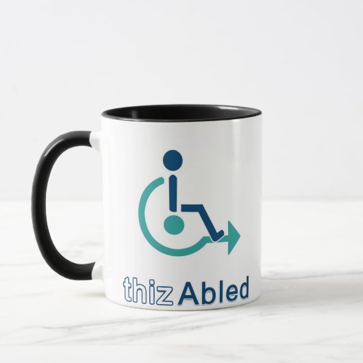 thizAbled Café Mug (Gauche)