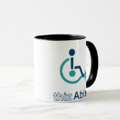 thizAbled Café Mug (Devant droit)