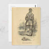 Thlocklo Tustenuggee Briefkaart (Voorkant / Achterkant)