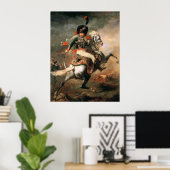 Thodore Gricault The Charging Chasseur Poster (Thuiskantoor)