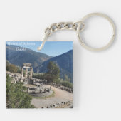 Tholos d'Athéna Delphes Grèce Porte-clés Souvenir (Dos)