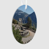 Tholos of Athena Delphi Greece Souvenir Ornament (devant)