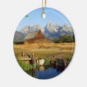Thomas A. Moulton Barn Keramisch Ornament (Links)
