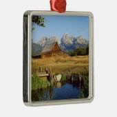 Thomas A. Moulton Barn Metalen Ornament (Rechts)