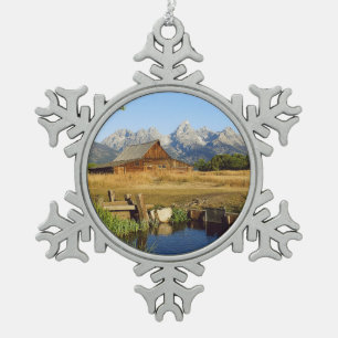 Thomas A. Moulton Barn Tin Sneeuwvlok Ornament