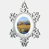 Thomas A. Moulton Barn Tin Sneeuwvlok Ornament (Rechts)