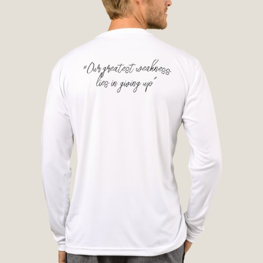 Thomas Alva Edison Tri-Blend Shirt (Achterkant)