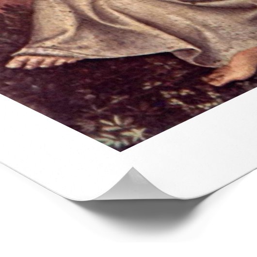 Thomas Aquinas van Gentile Da Fabriano Poster (Hoek)