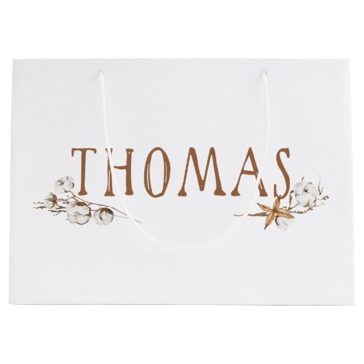 Thomas Birthday Large Gift Bag Groot Cadeauzakje (Voorkant)