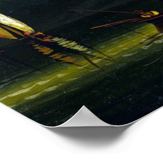 Thomas Chambers Landschap Poster (Hoek)