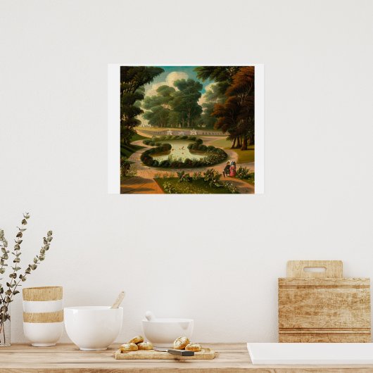 Thomas Chambers Mount Auburn Poster (Keuken)