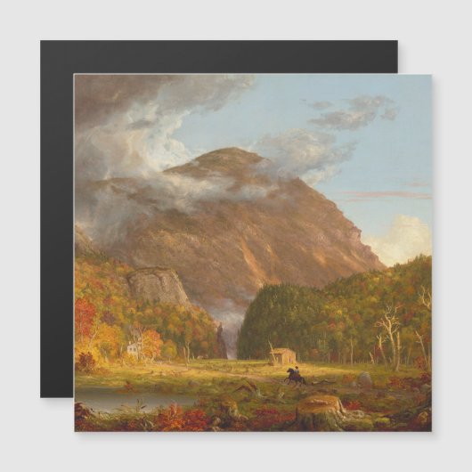 Thomas Cole A Uitzicht van de bergpas (Voorkant / Achterkant)