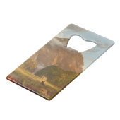 Thomas Cole A Uitzicht van de bergpas Kredietkaart Flessenopener (Voorkant Gekanteld)