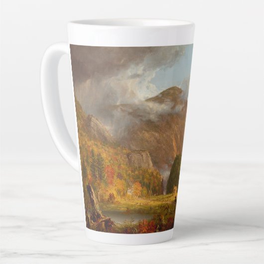 Thomas Cole A Uitzicht van de bergpas Latte Mok (Linkerhoek)