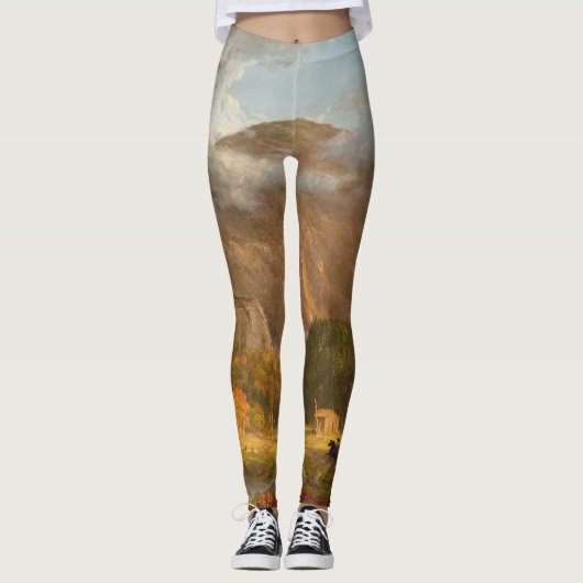 Thomas Cole A Uitzicht van de bergpas Leggings (Voorkant)