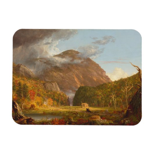 Thomas Cole A Uitzicht van de bergpas Magneet (Horizontaal)