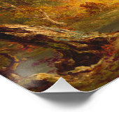 Thomas Cole A Uitzicht van de bergpas Perfect Poster (Hoek)