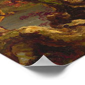 Thomas Cole A Uitzicht van de bergpas Poster (Hoek)