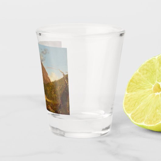 Thomas Cole A Uitzicht van de bergpas Shot Glas (Rechts)
