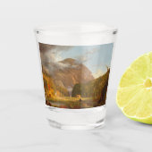 Thomas Cole A Uitzicht van de bergpas Shot Glas (Voorkant)
