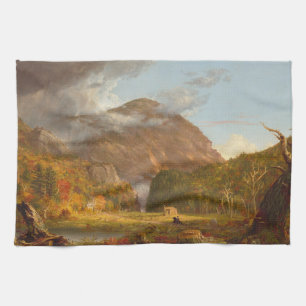 Thomas Cole A Uitzicht van de bergpas Theedoek