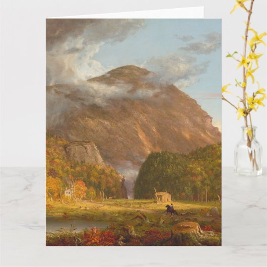 Thomas Cole A View of de bergpas  Kaart (Gele Bloem)