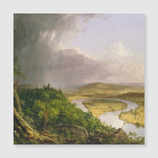 Thomas Cole de Oxbow de Connecticut rivier (Voorkant)