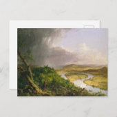 Thomas Cole de Oxbow de Connecticut rivier Briefkaart (Voorkant / Achterkant)