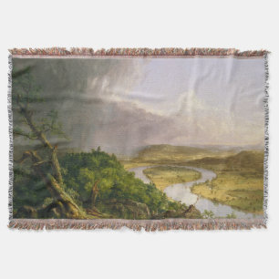 Thomas Cole de Oxbow de Connecticut rivier Deken