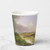Thomas Cole de Oxbow de Connecticut rivier Papieren Bekers (Voorkant)