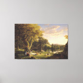 Thomas Cole de PIC-NIC Canvas Afdruk (Voorkant)