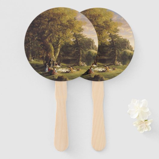 Thomas Cole de PIC-NIC Handwaaier (Voorkant en achterkant)